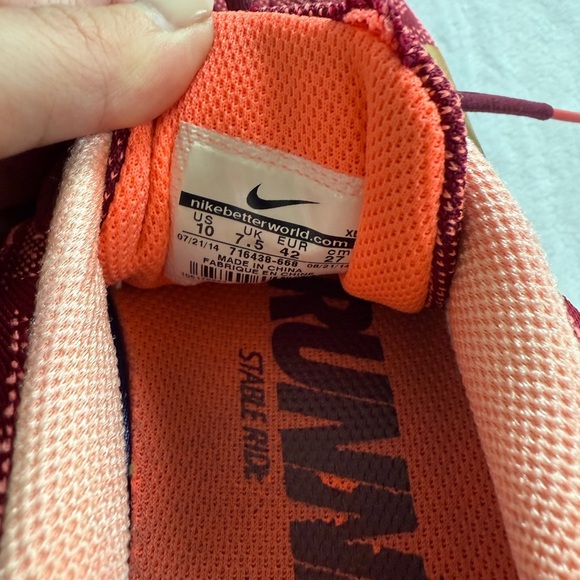 Nike Air Zoom Structure 18 Sneaker - Size 10 - Picture 5 of 6